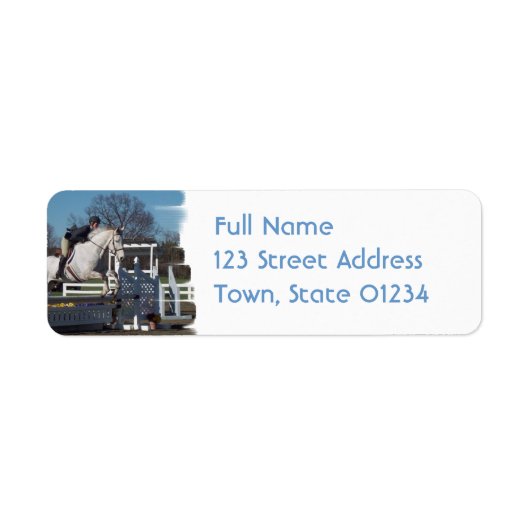 ハンタージャンパーの宛名ラベル ラベル (正面)