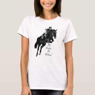 ハンタージャンパー馬 Tシャツ