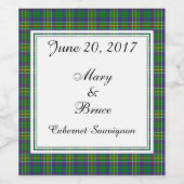 ハンタースコティ結婚ッシュワインラベル ワインラベル (シングルラベル)