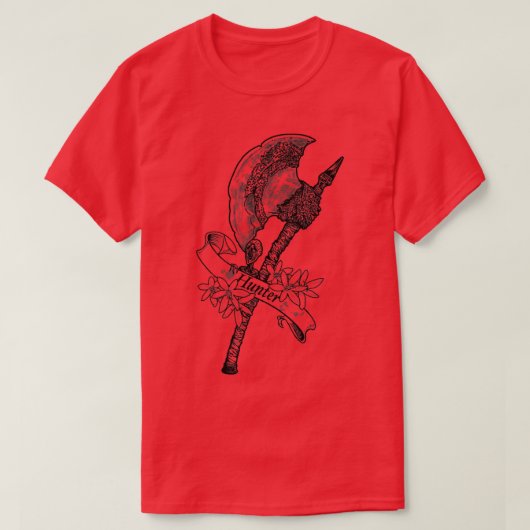 ハンターズアックス Tシャツ (デザイン正面)