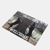 ハンターズウェルカムコンハウントリーイング ドアマット (アングル)