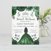 ハンターズグリーンドレスダークスキンプリンセススウィート16 招待状 (スタンド正面)