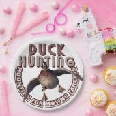 ハンターズダック狩り紙プレート ペーパープレート (パーティー)