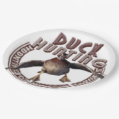 ハンターズダック狩り紙プレート ペーパープレート (アングル)