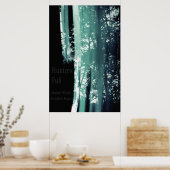 ハンターズパブ – 古代の森。酔っ払ったギャグ。60.96cm x 91.44cm ポスター (キッチン)