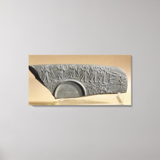 ハンターズパレットのフラグメント キャンバスプリント (正面)