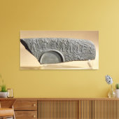 ハンターズパレットのフラグメント キャンバスプリント (インサイチュ (リビング))