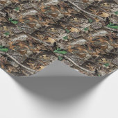 ハンターズフォレストツリー迷彩柄#1ラッピング紙 ラッピングペーパー (角)