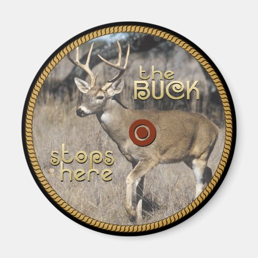 ハンターズマグネティックコンチョ マグネット (正面)