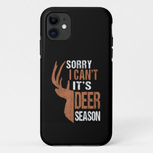 ハンターズ・ソーリー 鹿狩りの季節 Funny Hunter Dad ヴィンテージTシャツ iPhone 11 ケース