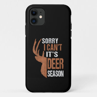 ハンターズ・ソーリー 鹿狩りの季節 Funny Hunter Dad ヴィンテージTシャツ iPhone 11 ケース