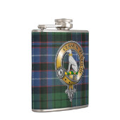 ハンタータータンチェック&バッジ フラスク (右)