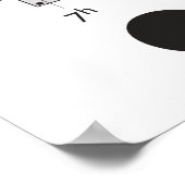 ハンターチャートのオリオン星座 ポスター (角)