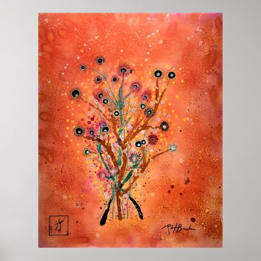 ハンターバイデン氏アートワーク ポスター (正面)