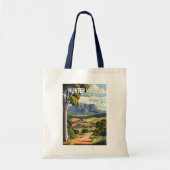ハンターバレーオーストラリア旅行芸術ヴィンテージ トートバッグ (正面)