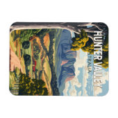 ハンターバレーオーストラリア旅行芸術ヴィンテージ マグネット (横)