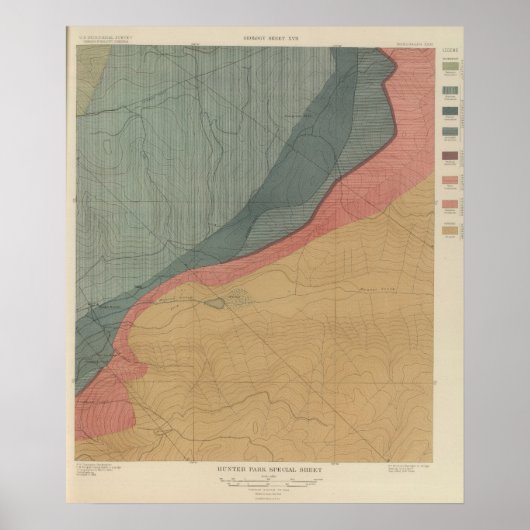 ハンターパーク特別表紙地図 ポスター (正面)
