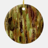 ハンターフォトファースト狩り迷彩画 セラミックオーナメント (裏面)