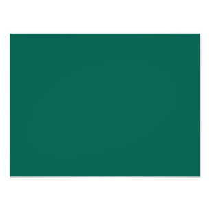 ハンターフォレストの緑パーソナライズされた色の背景 フォトプリント