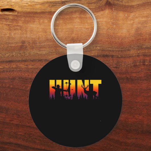 ハンターフォレストディアーボウ狩りシーズンHアーチャー キーホルダー (正面)