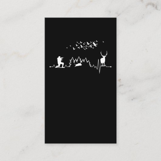 ハンターボーハンターウスダックディアー狩り 名刺 (正面)