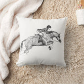 ハンターポニーポインティリズム クッション (ブランケット)