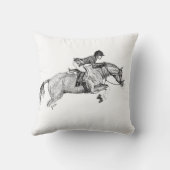 ハンターポニーポインティリズム クッション (裏面)