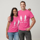 ハンターライフルおもしろい夫ギフトガン Tシャツ (ユニセックス)