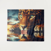 ハンター反射 タペストリー (正面(横))