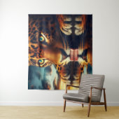 ハンター反射 タペストリー (インサイチュ)