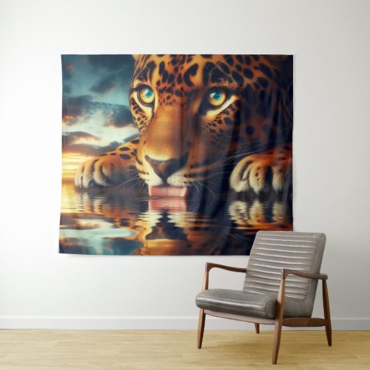 ハンター反射 タペストリー (インサイチュ(横))