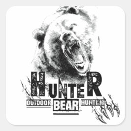 ハンター実在Tシャツボタンのみ スクエアシール