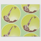 ハンター射撃、 発砲アガチョウ ラッピングペーパー (フラット)