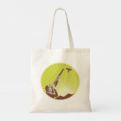 ハンター射撃、 発砲ガチョウのトートバッグ トートバッグ (裏面)