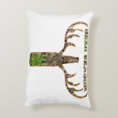 ハンター用ビールシーズン狩りシーズンギフト アクセントクッション (裏面(縦))