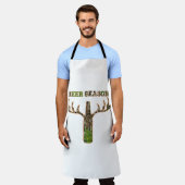 ハンター用ビールシーズン狩りシーズンギフト エプロン (着用した状態)