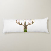 ハンター用ビールシーズン狩りシーズンギフト ボディピロー (裏面)