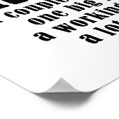 ハンター祈りの言葉おもしろいポスター ポスター (角)