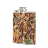 ハンター秋自然迷彩柄カモフラージュ絵画ズ フラスク (左)