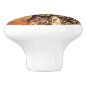 ハンター秋迷彩柄カモフラージュ絵画ズ セラミックノブ (側面)