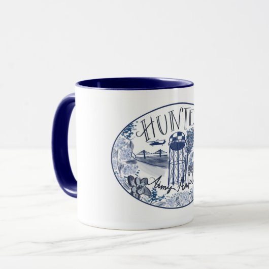ハンター陸軍飛行場コーヒーマグ マグカップ (正面左)