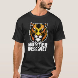 ハンター・インスティンクト・タイガー・ヘッド Tシャツ