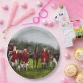 ハンター-キツネ狩り-検数ho 1924年 ペーパープレート (パーティー)