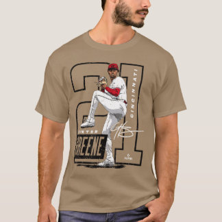 ハンター・グリーン シンシナティ MLB野球選手 MLBH Tシャツ