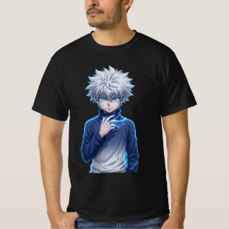 ハンター×ハンター キルア・ゾルディック - アニメ 電気 Tシャツ