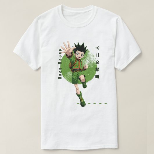 ハンター×ハンター ゴン フレエクス アニメTシャツ Tシャツ (デザイン正面)