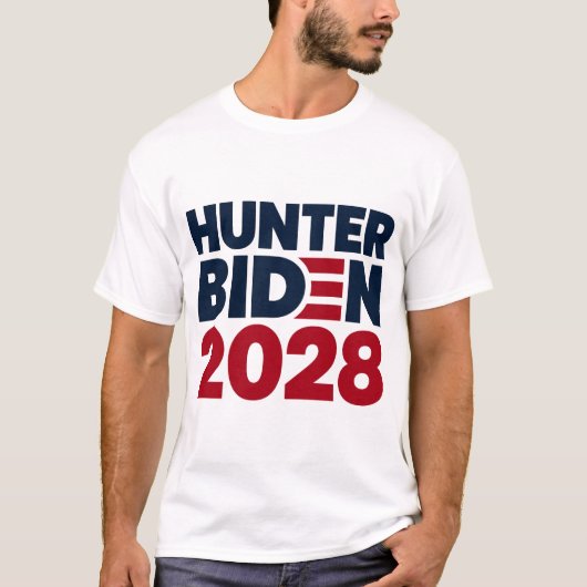 ハンター・バイデン大統領2028 Tシャツ (正面)