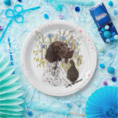 ハンター、ライフパートナーGSP紙プレート ペーパープレート (パーティー)