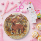 ハンター、ライフパートナーVizsla紙プレート ペーパープレート (パーティー)