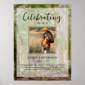 ハンター、狩りお祝いの生活、葬儀写真 ポスター (正面)